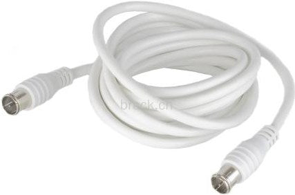 Axing SAT-Anschlusskabel 5m Quickfix mit Quickfix F-Stecker