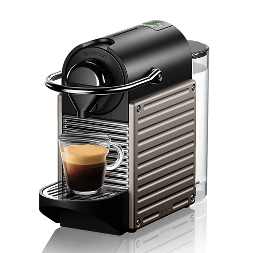 Krups Nespressomaschine Pixie XN304T titan/schwarz - gebraucht