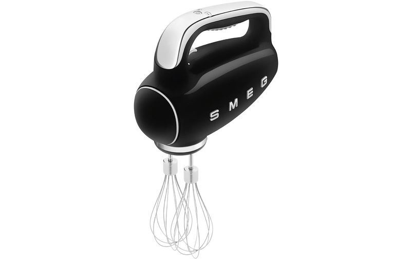 Smeg HMF01BLEU Handmixer im 50er Jahre Retro Design Schwarz