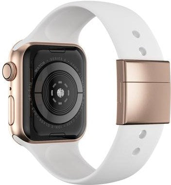 XMount Apple Watch Band 44mm Weiss mit goldenem Verschluss - Retoure