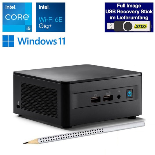 STEG PC NUC PRO 50 VI (CH, i5, 8GB, 512GB SSD, Intel Iris Xe, W11P)