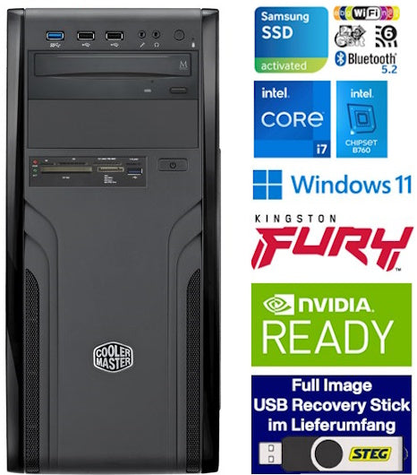 Enterprise 80 IV (CH, i7K, 16GB, 1TB SSD, Intel UHD, W11P) - Demogerät