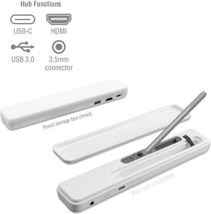 4smarts Dockingstation Active 4in1 Hub mit Etui für Surface Pen - Retoure