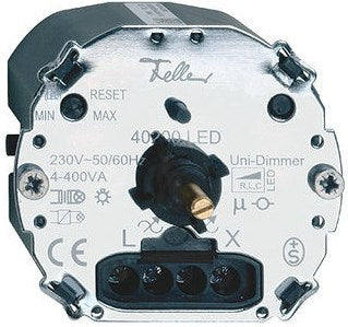 Feller Ersatz LED-Universal-Drehdimmer EDIZIOdue BSE, 4-200 W/VA - Retoure