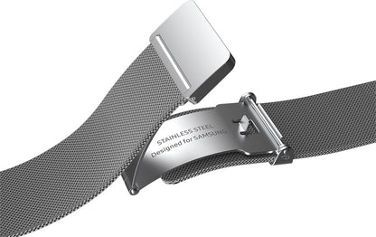 Samsung ITFIT Milanese Band GP-TYR87 für Galaxy Watch4 44 mm - silber - Retoure