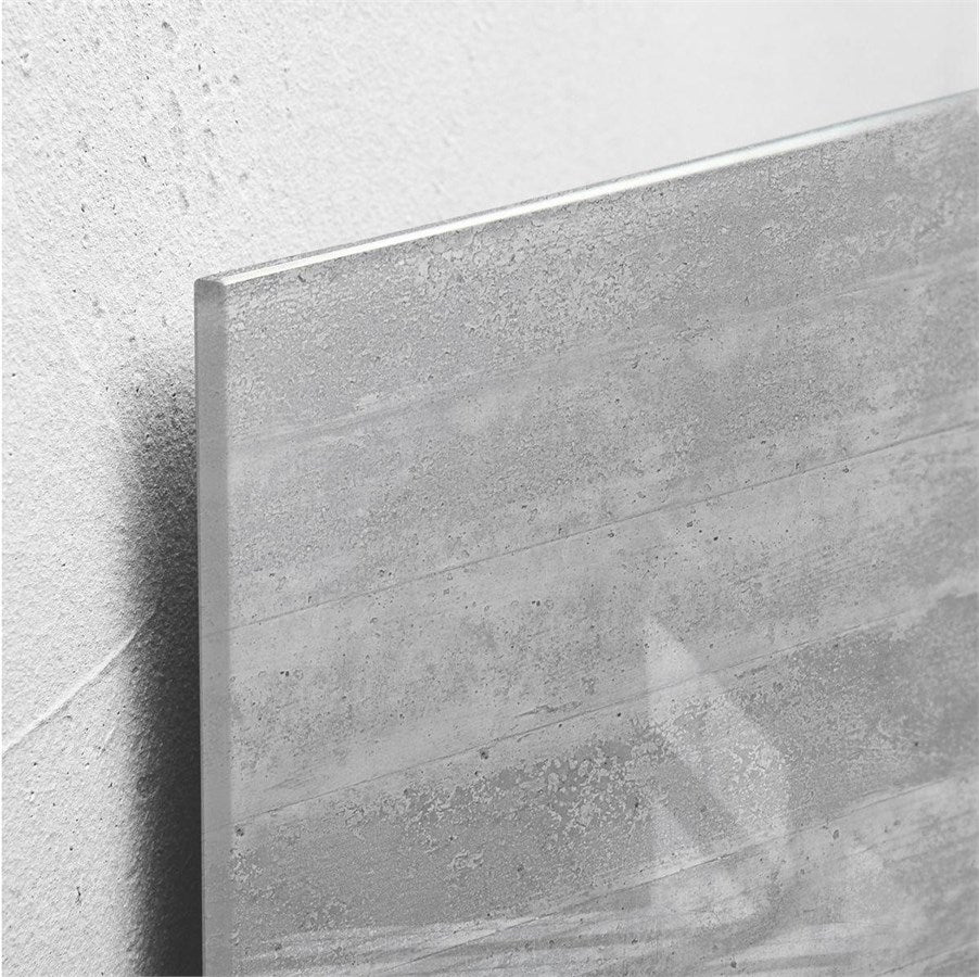 Sigel Magnethaftendes Glassboard artverum 48 cm x 48 cm, Grau - Retoure