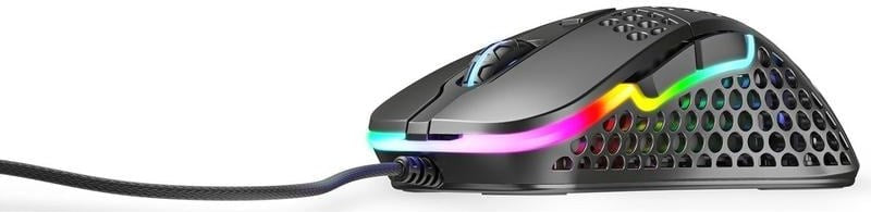 Xtrfy Gaming-Maus M4 RGB - schwarz - Retoure