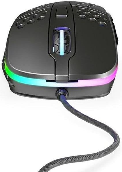 Xtrfy Gaming-Maus M4 RGB - schwarz - Retoure