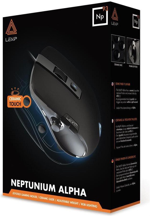 Lexip Gaming-Maus NP93 Neptunium Alpha - Retoure