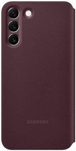 Samsung Smart Clear View Cover für Galaxy S22+ - burgundy - Retoure