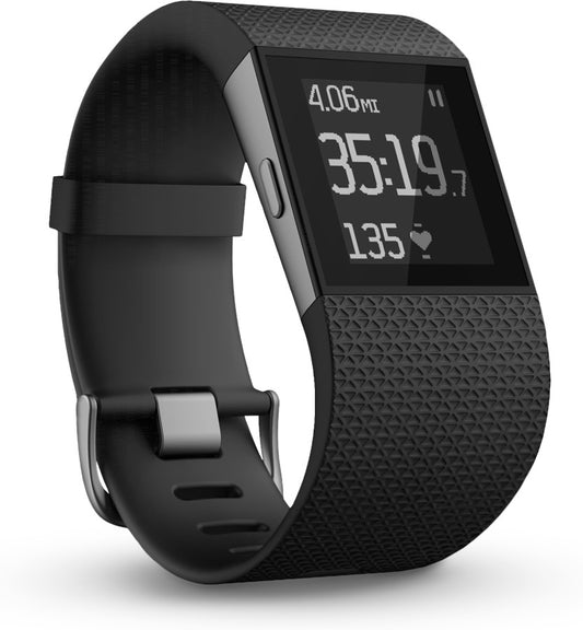 Fitbit Surge GPS-Uhr - klein (S) - schwarz - Retoure