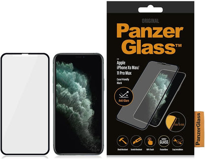 PanzerGlass Displayschutz CF für iPhone XS Max/11 Pro Max - schwarz/transparent - Retoure