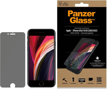 PanzerGlass Displayschutz Privacy iPhone 6/6S/7/8/SE 2020/2022 - Retoure