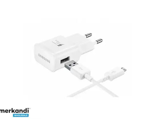 Samsung EP-TA200EWE USB Adapter + Micro-USB kabel Weiß BULK