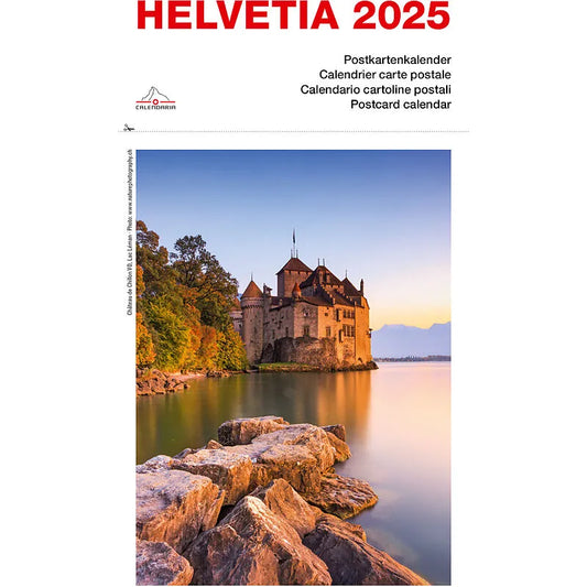 Helvetia Postkartenkalender 2025