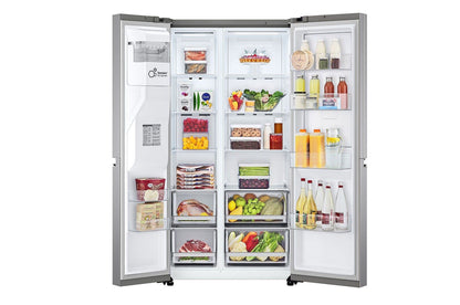 LG Foodcenter GSJV70PZTE Platinum Silver