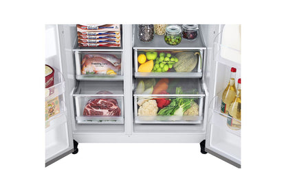 LG Foodcenter GSJV70PZTE Platinum Silver