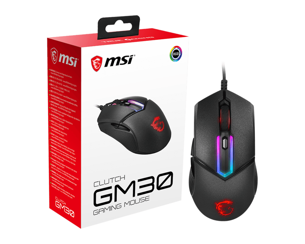 MSI Gaming Maus Clutch GM30