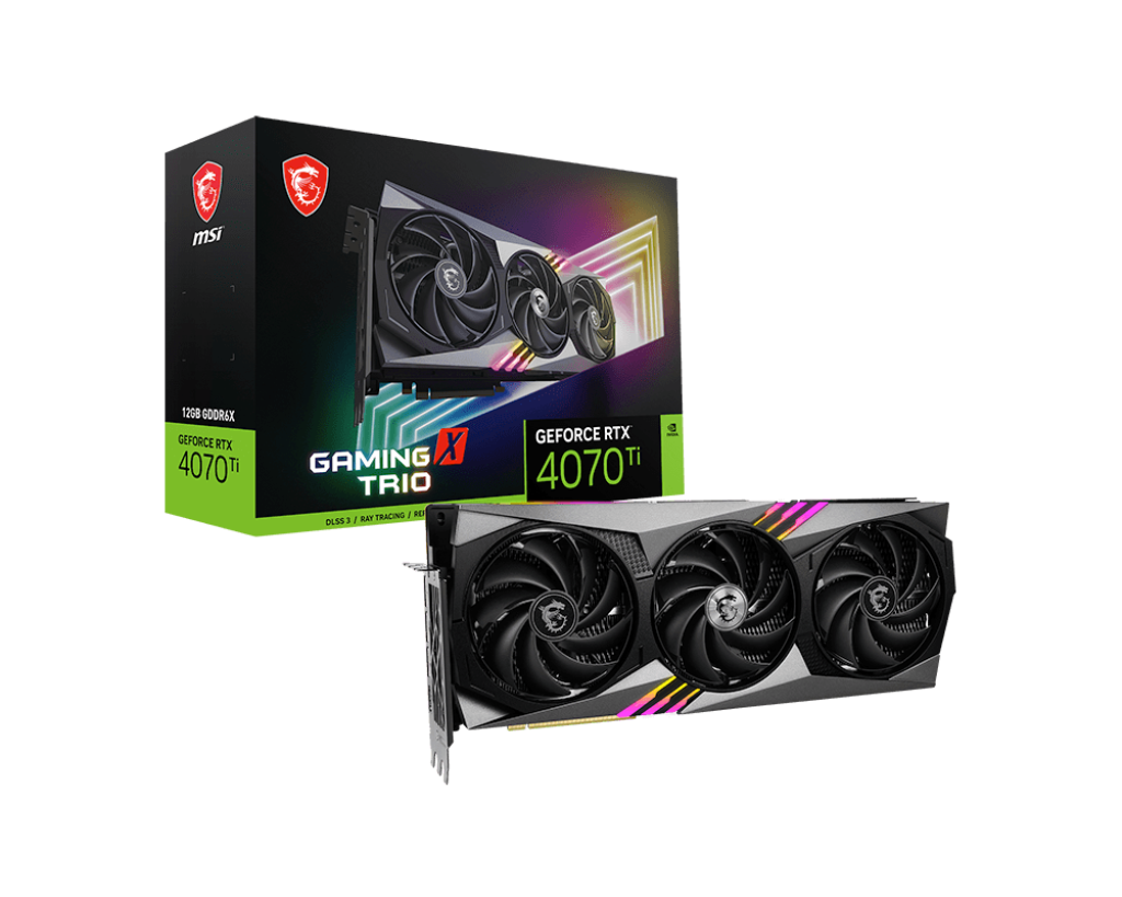 MSI GeForce RTX 4070 Ti GAMING X TRIO 12G