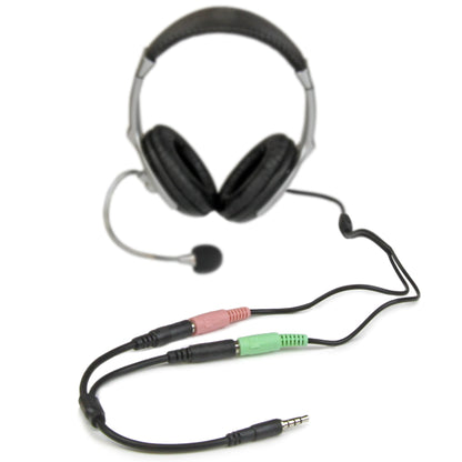 StarTech.com HEADSET ADAPTER - STEREO / MIC