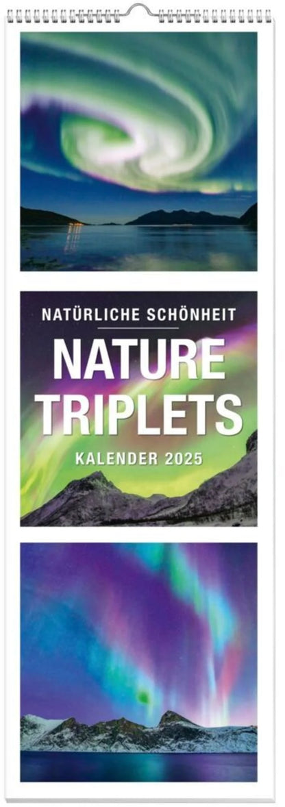 Nature Triplets Panoramakalender 2025