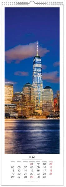 New York Panoramakalender 2025