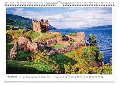 Schottland Premiumkalender 2025