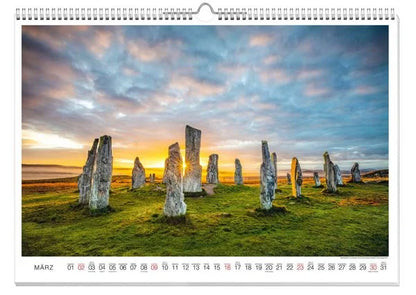 Schottland Premiumkalender 2025