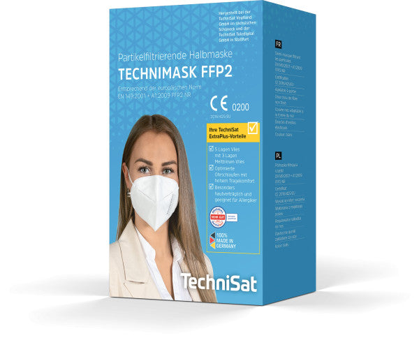 Sonstige TECHNIMASK FFP2 Masken Mund-Nasen-Schutz Inhalt 20 Stück