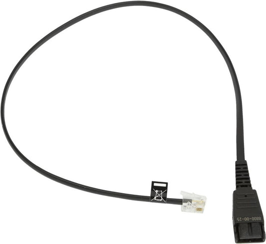 Jabra QD-RJ10 Siemens Kabel gerade