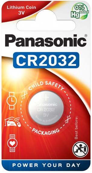 Panasonic Knopfzelle CR2032