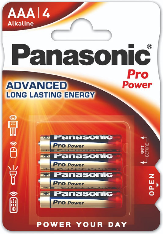 Panasonic Pro Power AAA/LR03 - 4-Pack