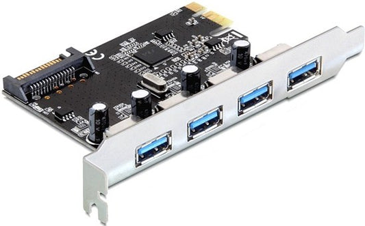 Delock PCIe, USB 3.0, 4-Port
