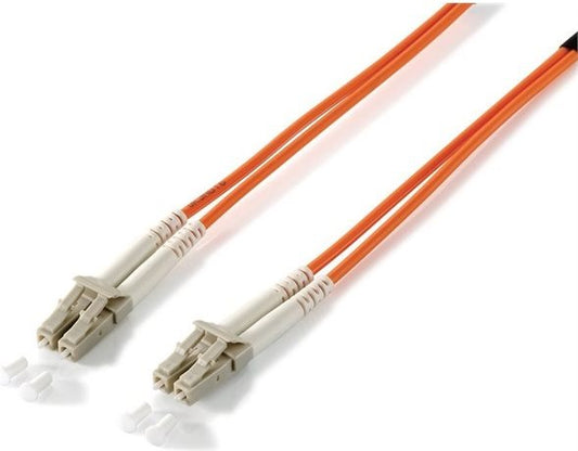 Equip LWL-Kabel, LC/LC, Duplex, MMF, OM2, orange - 5m