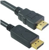 M-cab DP TO HDMI CABLE 3M BLACK