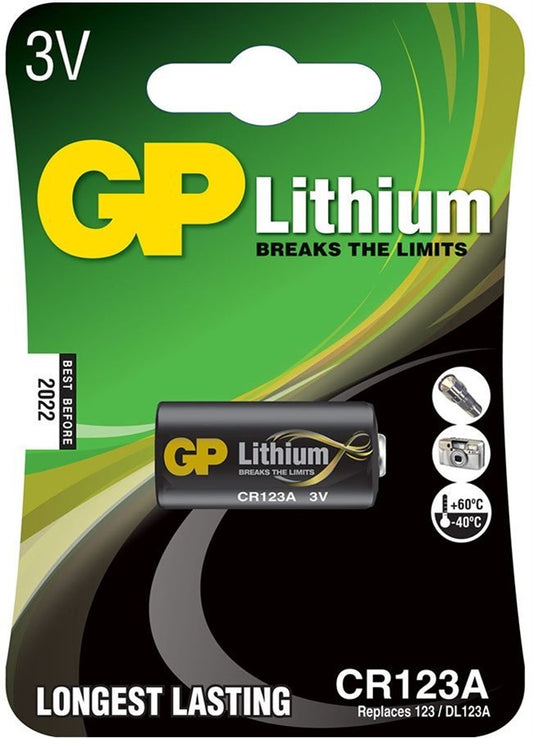 GP Batteries Lithium Batterie CR123A