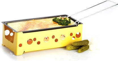 Nouvel Teelicht-Raclette Heat Cheese! @home, gelb