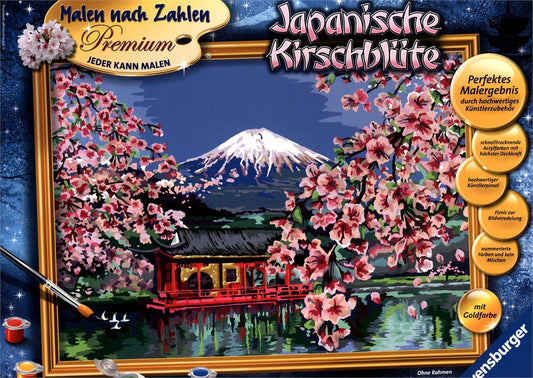 Ravensburger Malen nach Zahlen: Japanische Kirschblüte