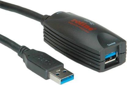 Roline USB 3.0 Aktives Repeater Kabel - 5m