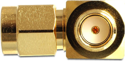 Delock Antennenadapter T-Stück: SMA-Stecker zu 2x SMA-Buchse