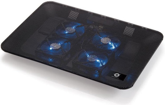 Conceptronic Notebook Kühlpad Thana SM4 mit 4x Lüfter bis 15.6"