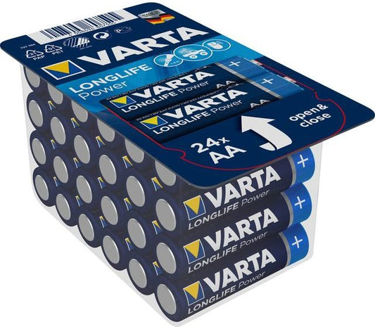 Varta Longlife Power Batterie AA - 24 Stück