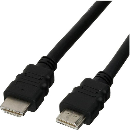 Blank HDMI High Speed Kabel mit Ethernet, ST/ST, schwarz - 3m