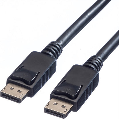 DisplayPort Kabel, DP ST - ST, LSOH, schwarz, 10 m