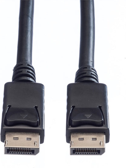 DisplayPort Kabel, DP ST - ST, LSOH, schwarz, 10 m