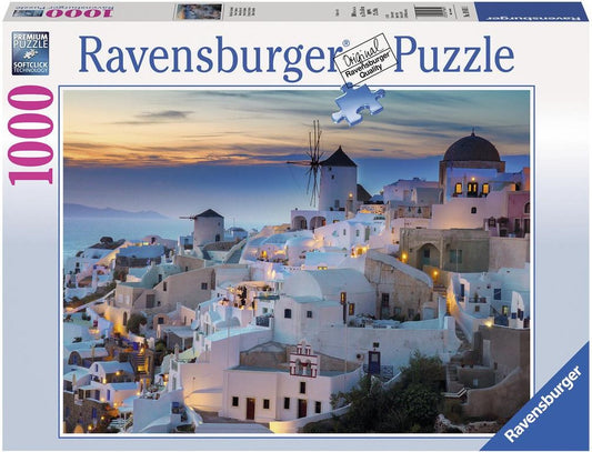 Ravensburger Puzzle Abend in Santorini