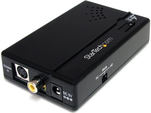 StarTech Composite und S-Video auf HDMI Konverter / Wandler mit Audio - 1080p