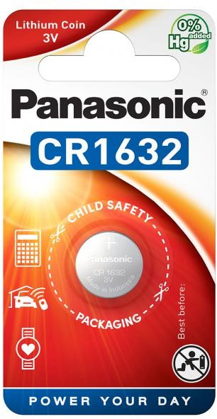 Panasonic Knopfzelle CR1632
