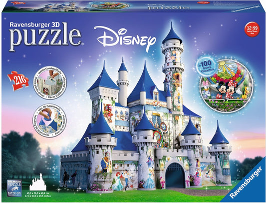 Ravensburger Walt Disney: Disney Schloss - 3D Gebäude Puzzle [216 Teile]
