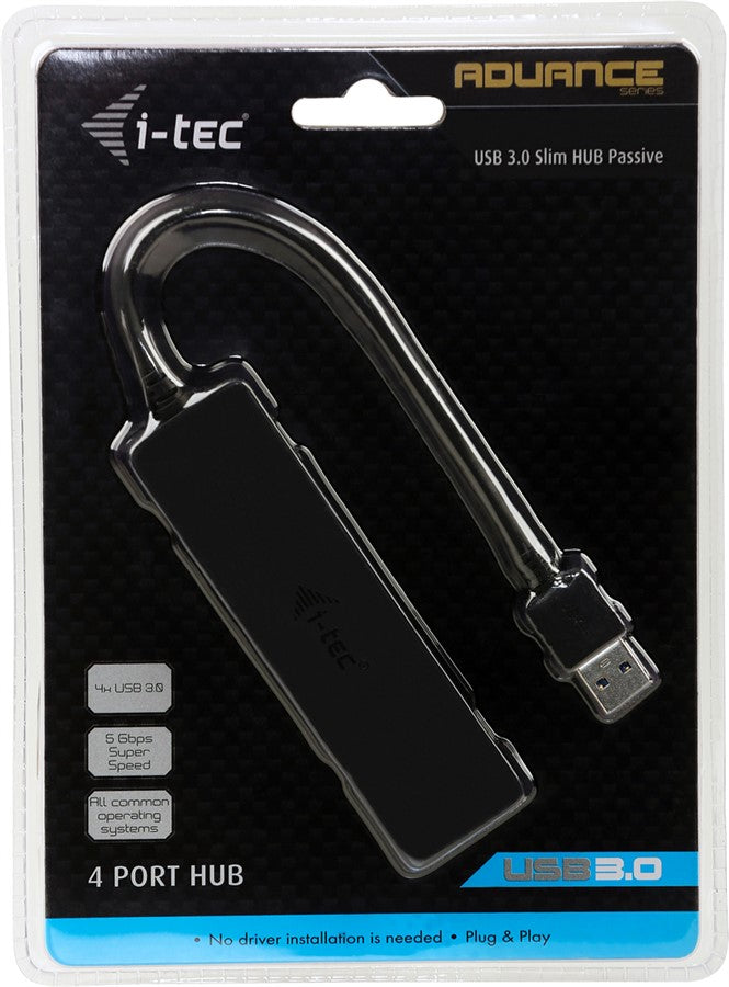 I-tec Hub, USB 3.0, 4-Port, passiv